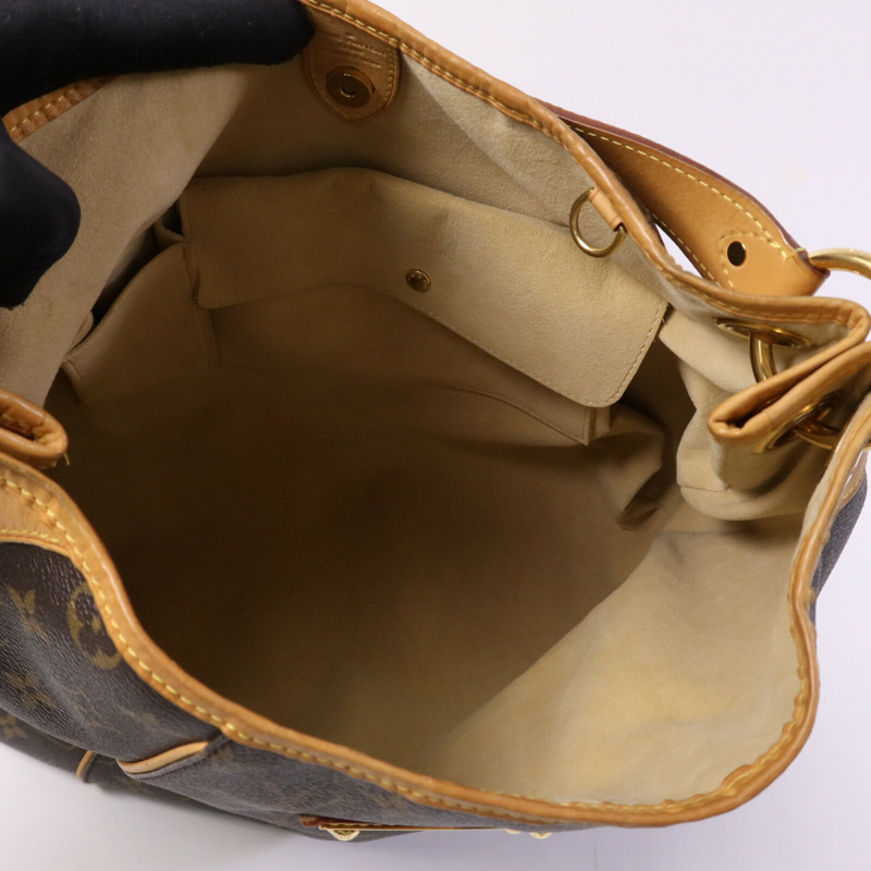 LOUIS VUITTON Monogram Galliera PM金扣肩背袋-4