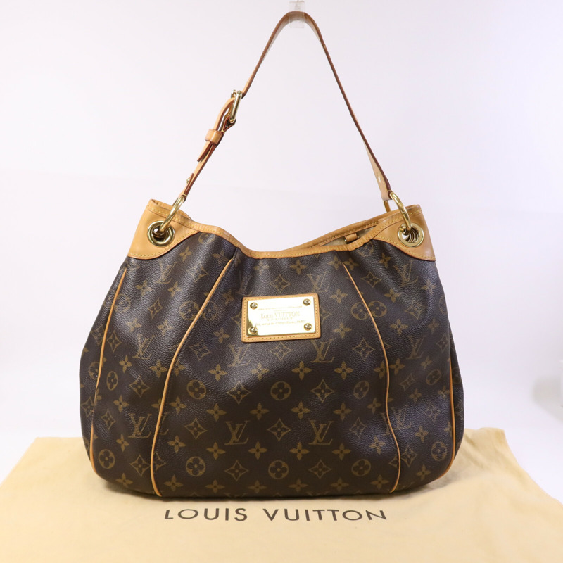 LOUIS VUITTON Monogram Galliera PM金扣肩背袋-8