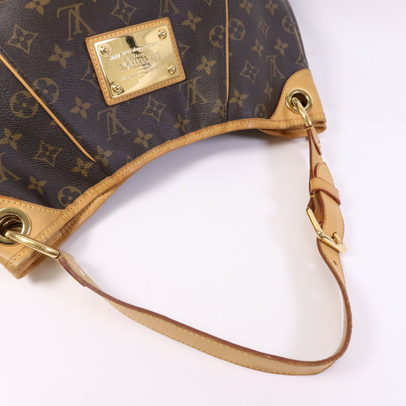 LOUIS VUITTON Monogram Galliera PM金扣肩背袋-9