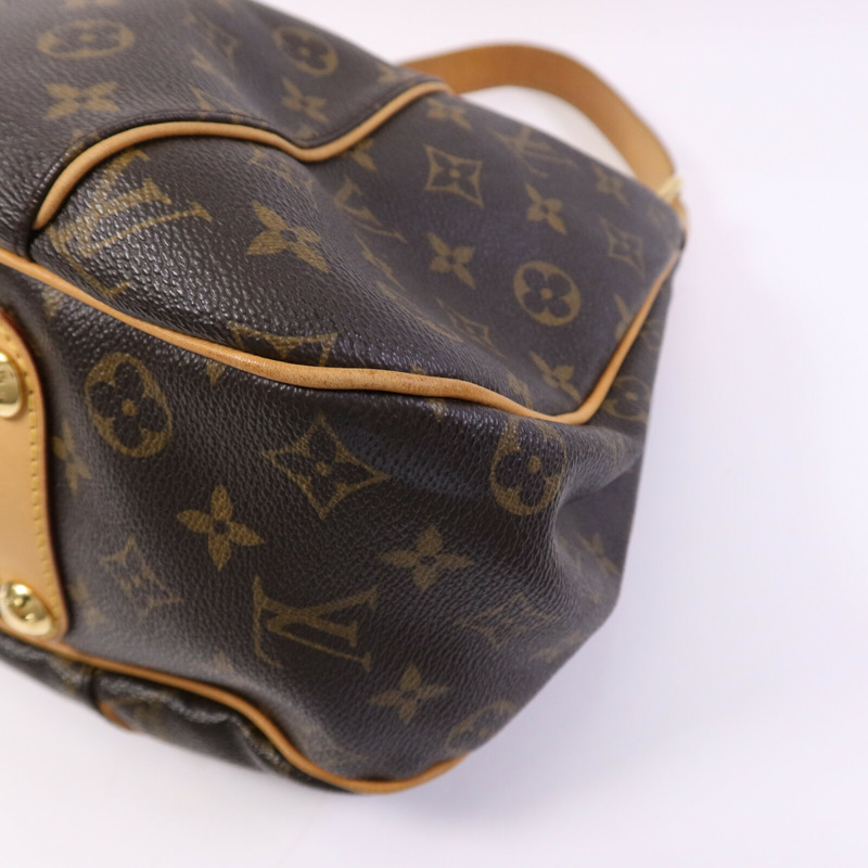 LOUIS VUITTON Monogram Galliera PM金扣肩背袋-10