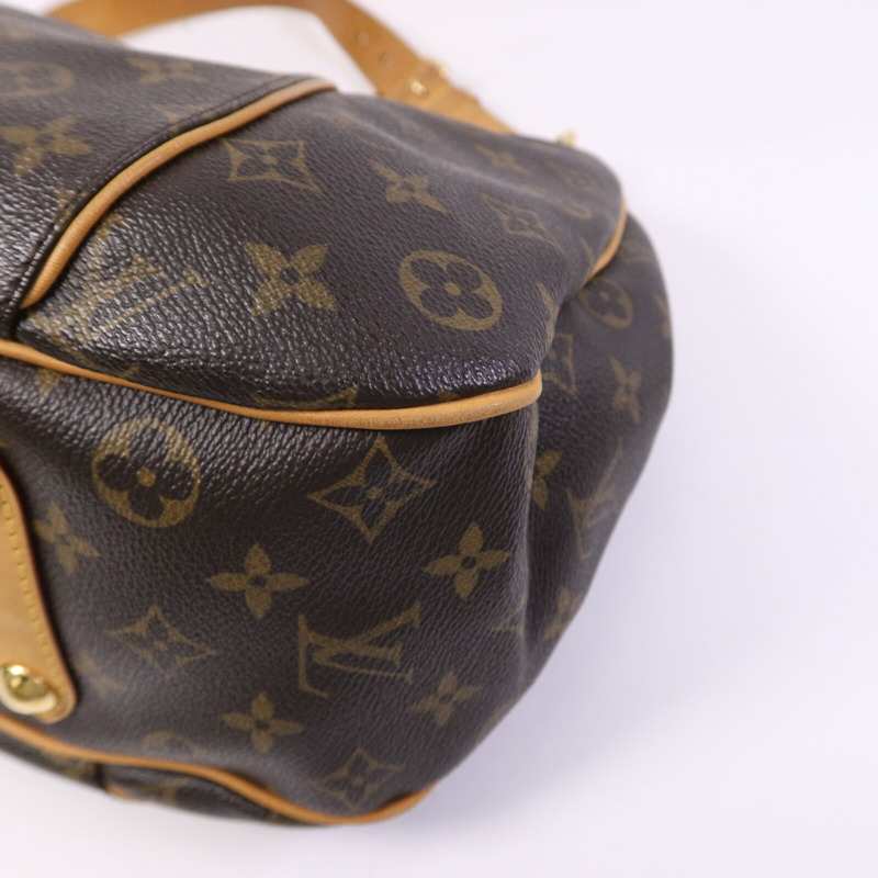 LOUIS VUITTON Monogram Galliera PM金扣肩背袋-12