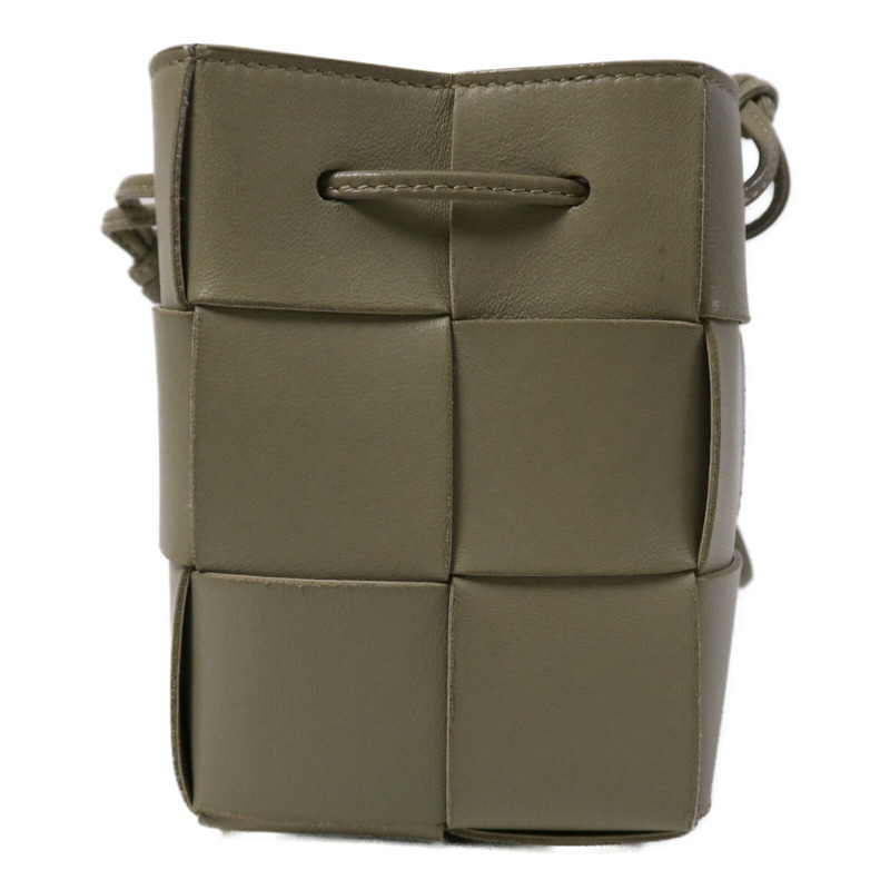 BOTTEGA VENETA 牛皮皮革Small Cassette Bucket Bag肩背袋-1