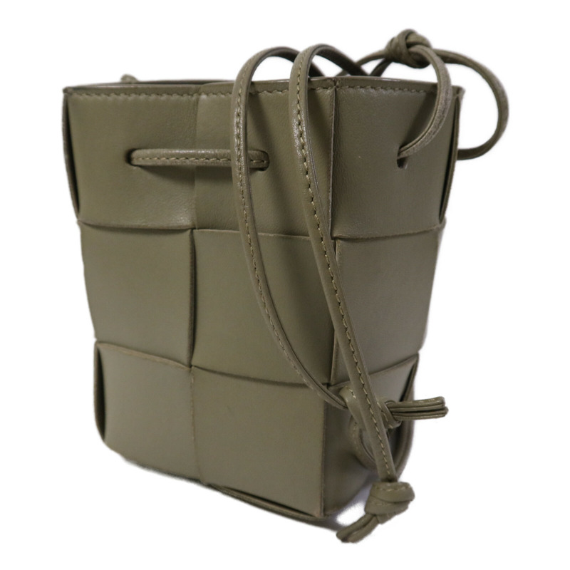 BOTTEGA VENETA 牛皮皮革Small Cassette Bucket Bag肩背袋-2