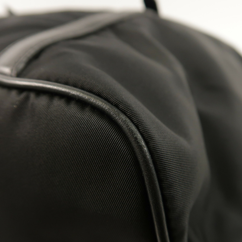 PRADA 尼龍2 Way Shoulder Bag銀扣手挽肩背兩用袋-8