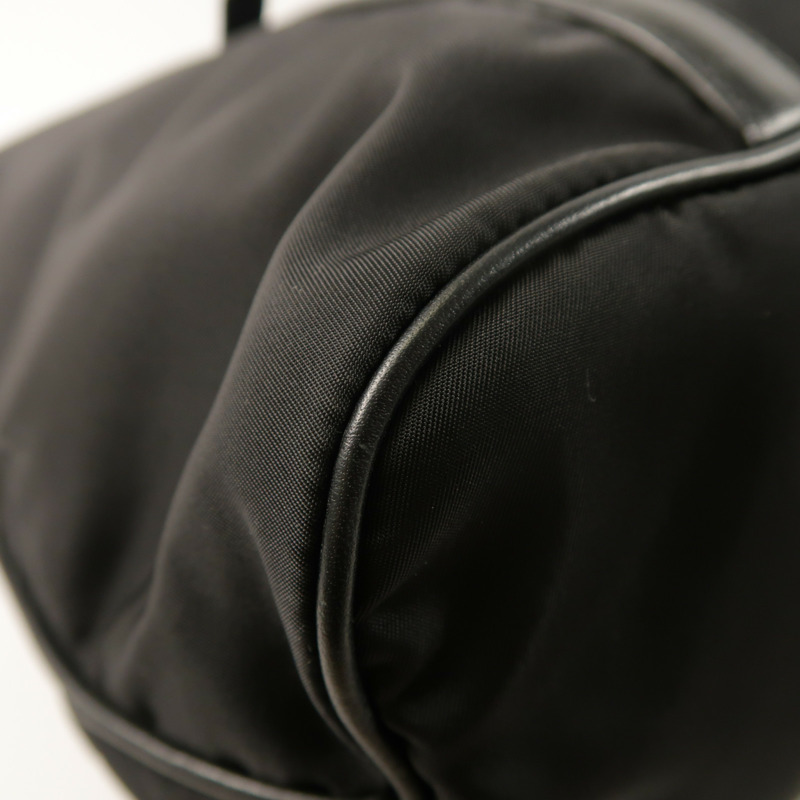 PRADA 尼龍2 Way Shoulder Bag銀扣手挽肩背兩用袋-11