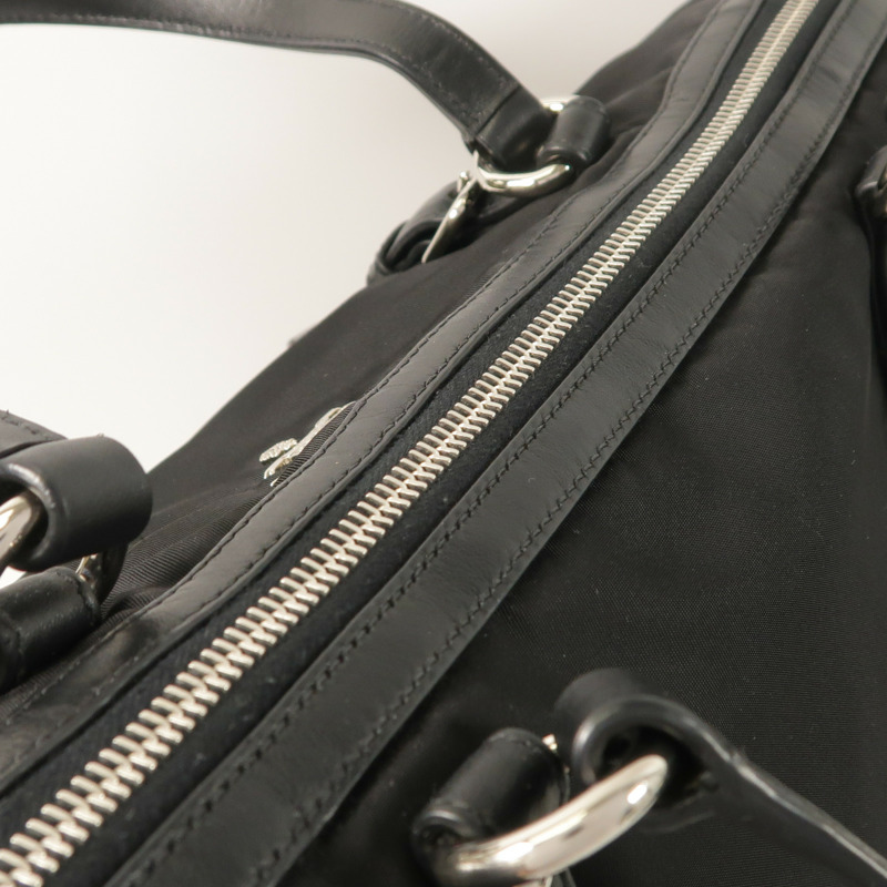 PRADA 尼龍2 Way Shoulder Bag銀扣手挽肩背兩用袋-17