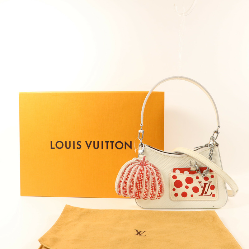 LOUIS VUITTON Epi LVxYK Marellini銀扣手挽肩背兩用袋-23