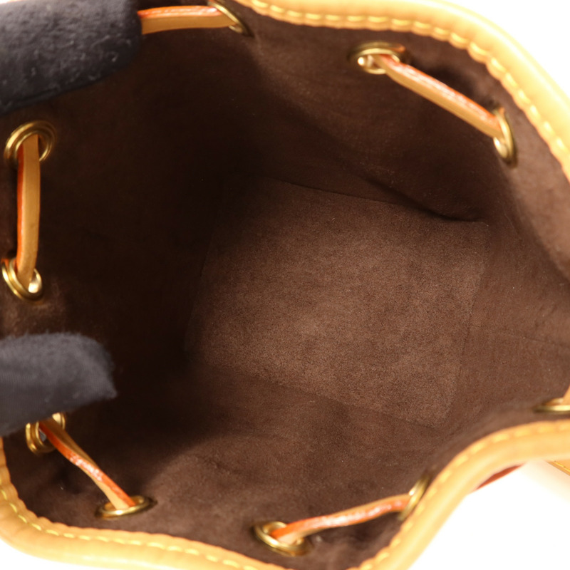 LOUIS VUITTON Monogram Nano Noe金扣手挽肩背兩用袋-5