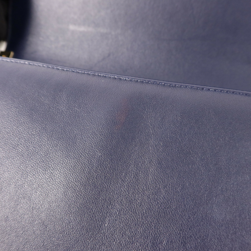 CHANEL 羊皮皮革Boy 28金扣鏈帶肩背袋-19