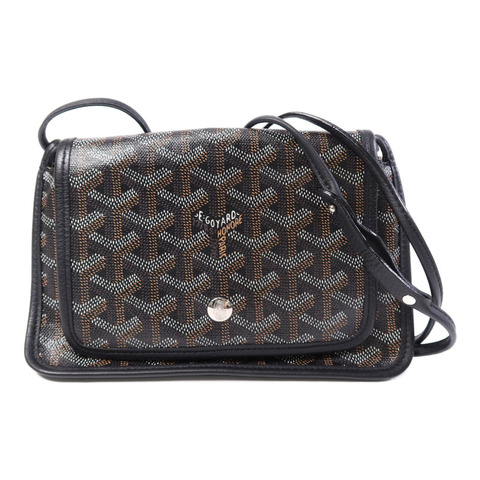 GOYARD 塗層帆布Plumet Shoulder Bag銀扣肩背袋