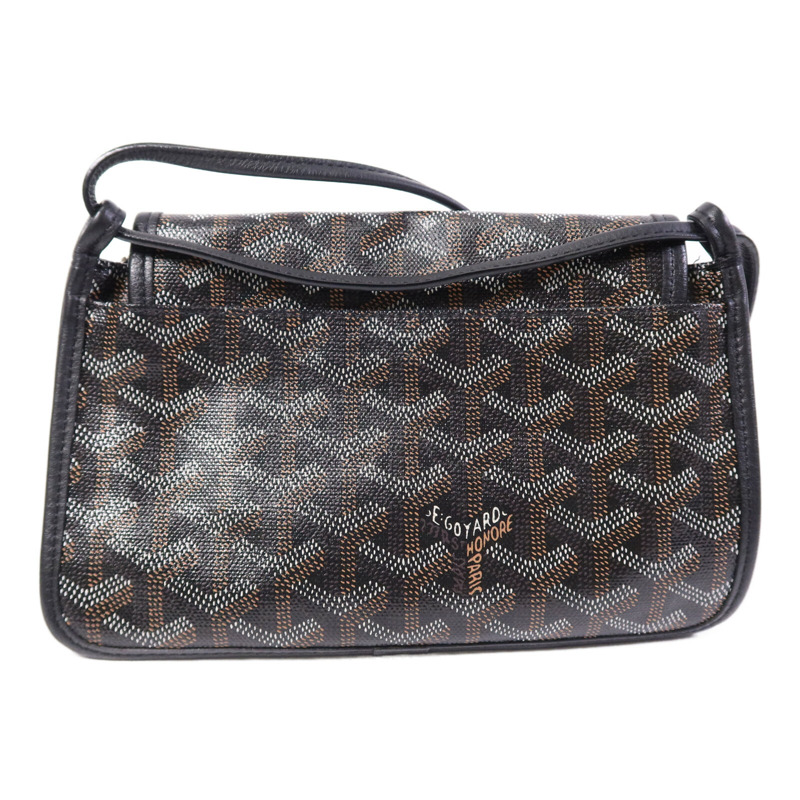 GOYARD 塗層帆布Plumet Shoulder Bag銀扣肩背袋-1