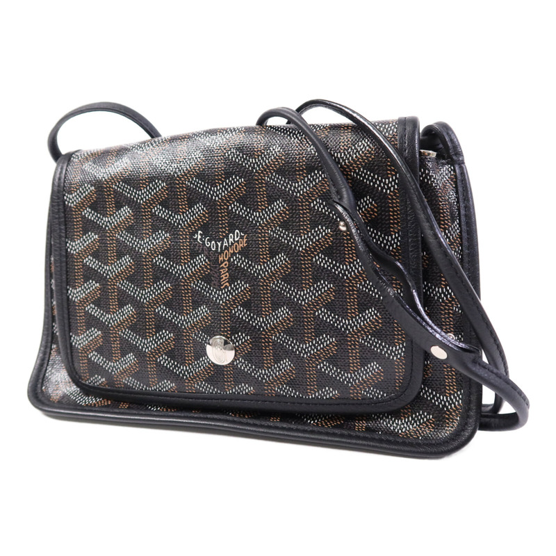 GOYARD 塗層帆布Plumet Shoulder Bag銀扣肩背袋-2