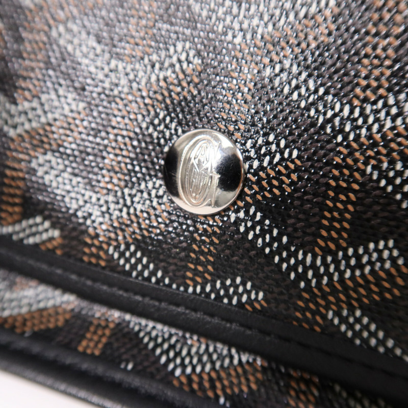 GOYARD 塗層帆布Plumet Shoulder Bag銀扣肩背袋-6
