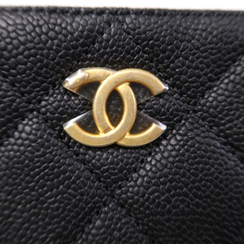 CHANEL 牛皮皮革Waist Bag金扣腰包-6