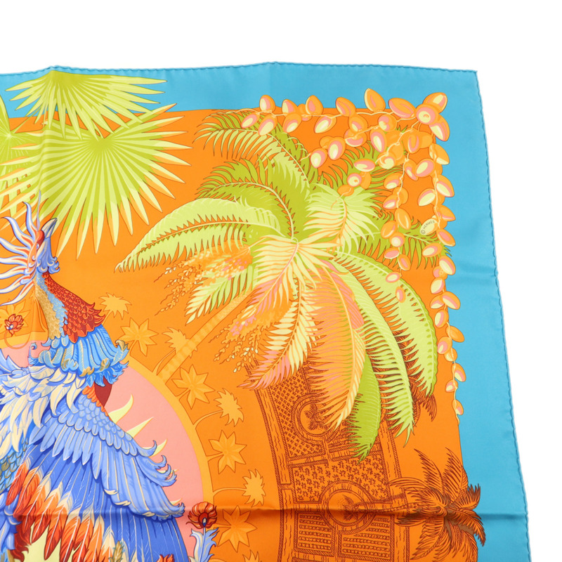 HERMES 絲質Scarf 90x90絲巾-1
