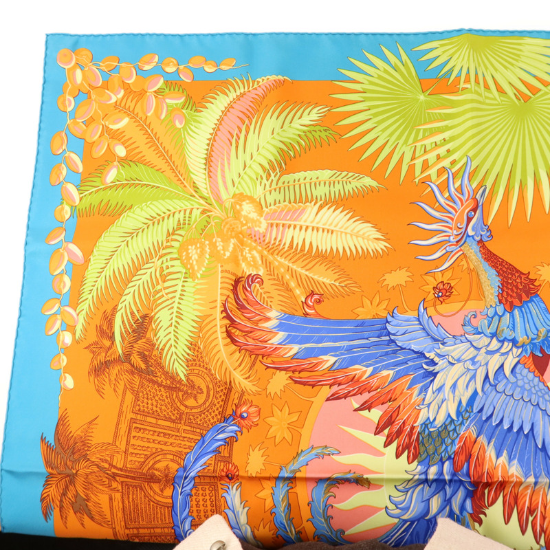 HERMES 絲質Scarf 90x90絲巾-2