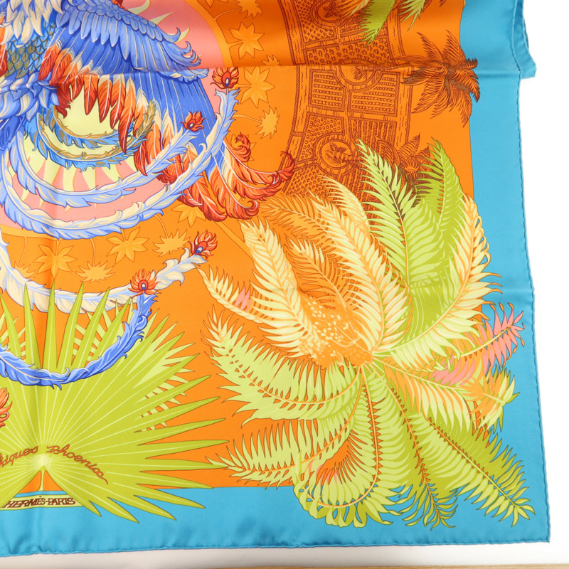 HERMES 絲質Scarf 90x90絲巾-3