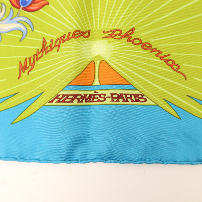 HERMES 絲質Scarf 90x90絲巾-6