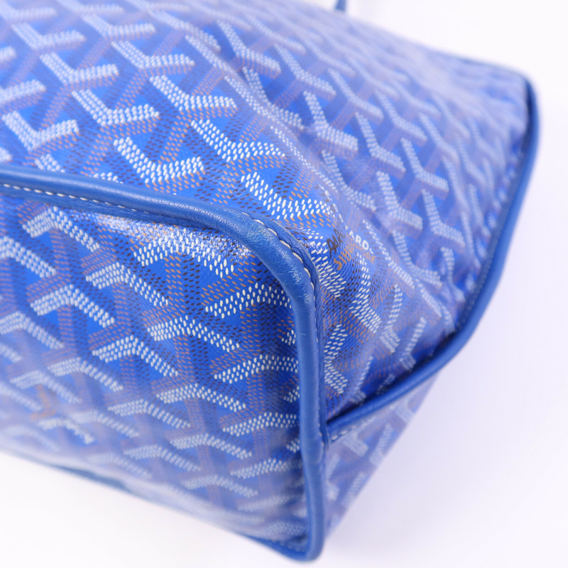 GOYARD 塗層帆布Anjou PM銀扣手挽袋-11