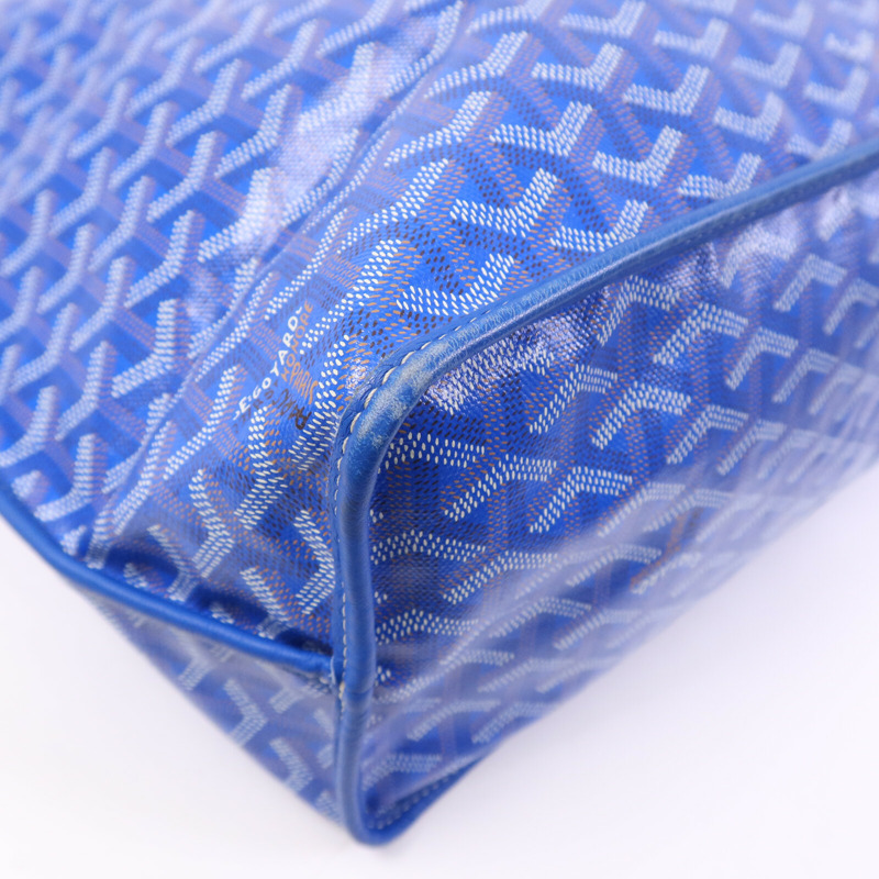 GOYARD 塗層帆布Anjou PM銀扣手挽袋-12