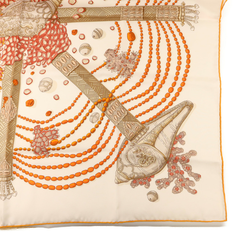 HERMES 絲質Scarf 90x90絲巾-3