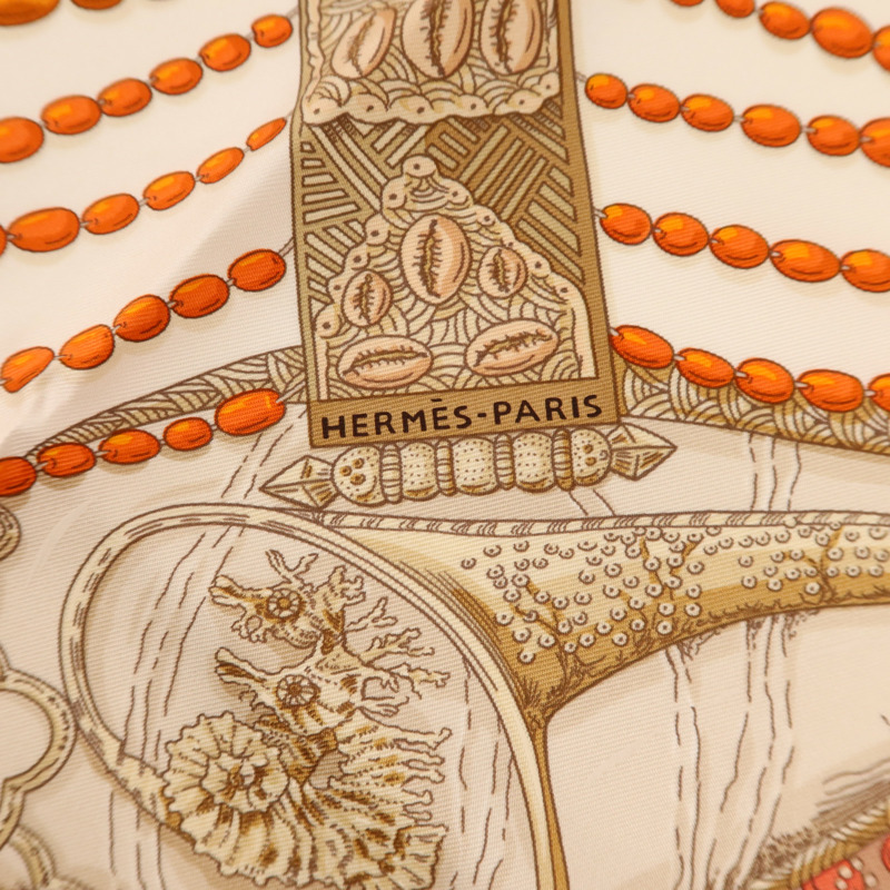 HERMES 絲質Scarf 90x90絲巾-6