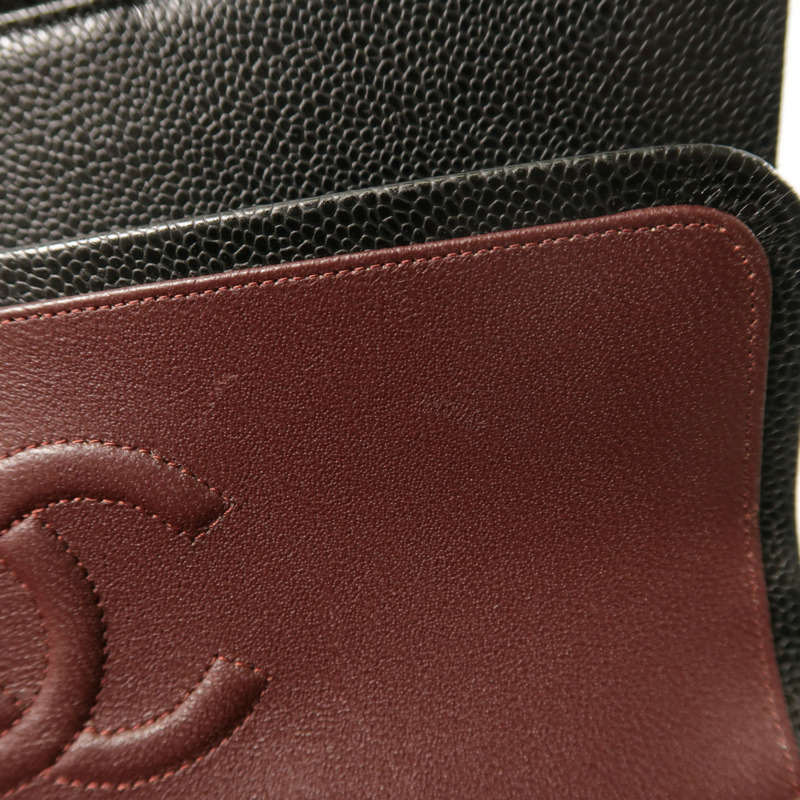 CHANEL 牛皮皮革Classic 25金扣鏈帶肩背袋-18