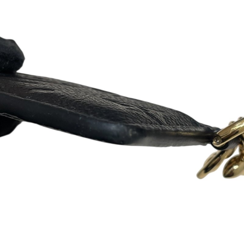 LOUIS VUITTON 路易威登 M82132 LV CHARMS 卡夾 老花壓紋皮革 黑色 金-8