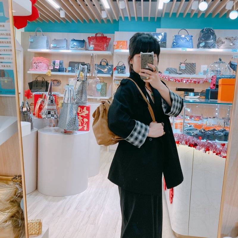 MS0574 Longchamp 瓏驤 餃子 背包 書包 牛皮 棕色 銀扣 Le Pliage Cuir XS MINI Leather Backpack Brown x PHW-18