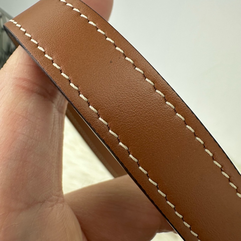 CELINE Triomphe Folco 啡色馬鞍包-8