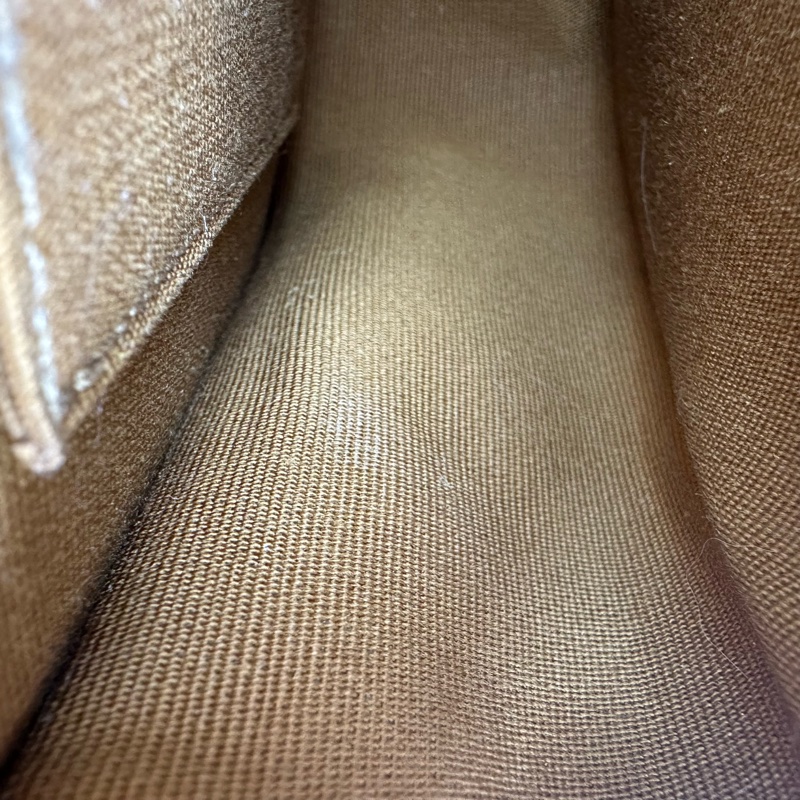 CELINE Triomphe Folco 啡色馬鞍包-21