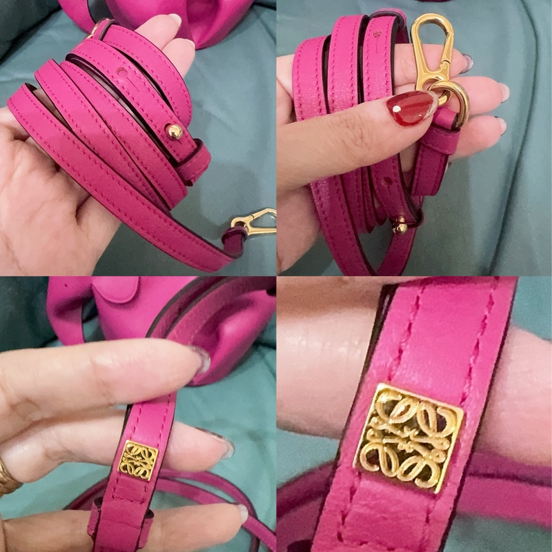 全新LOEWE 經典Elephant 斜背小包-7