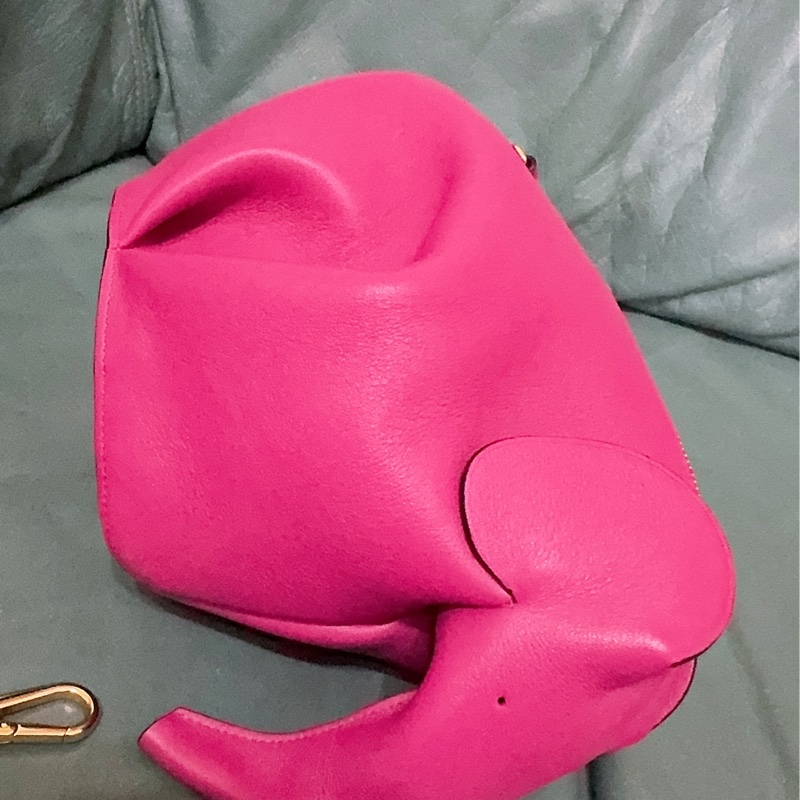 全新LOEWE 經典Elephant 斜背小包-46