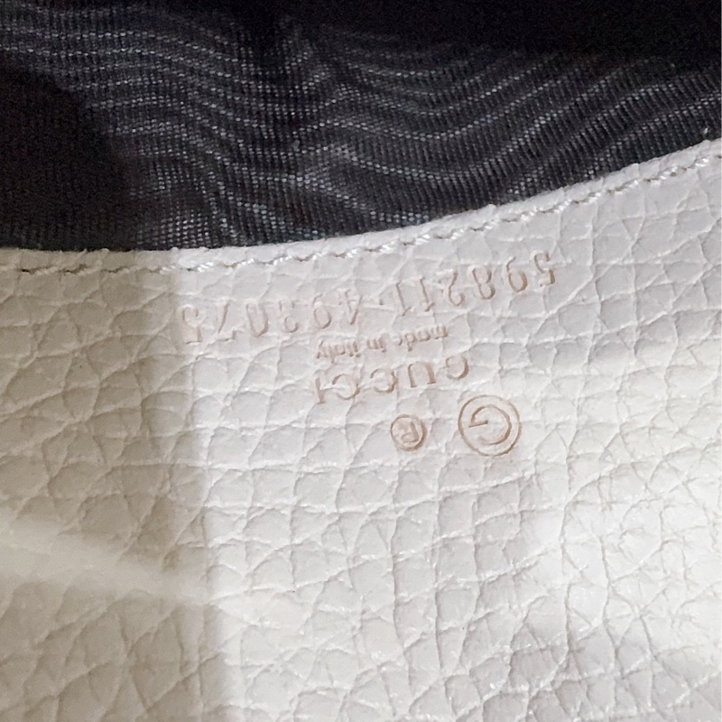 Gucci soho米白色WOC包-12