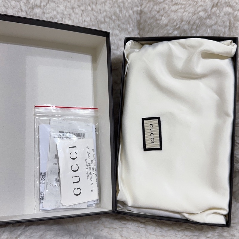 Gucci soho米白色WOC包-17