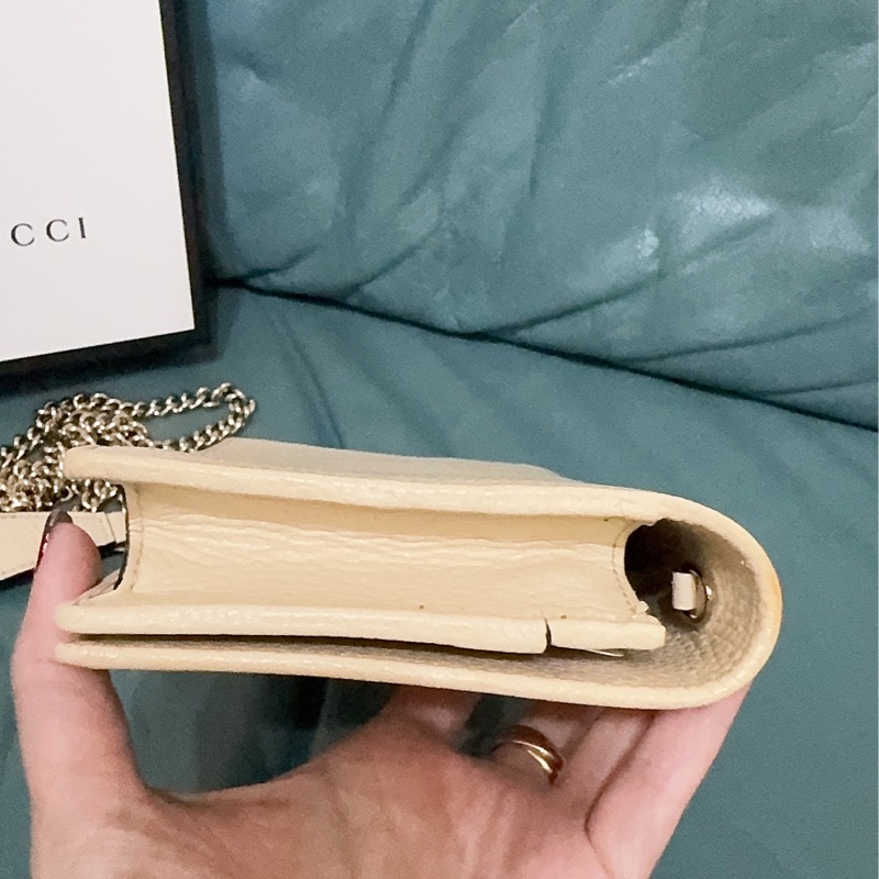 Gucci soho米白色WOC包-21