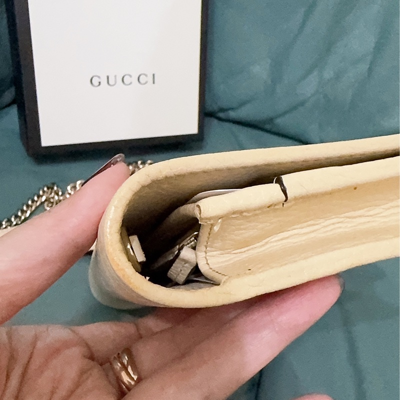 Gucci soho米白色WOC包-22
