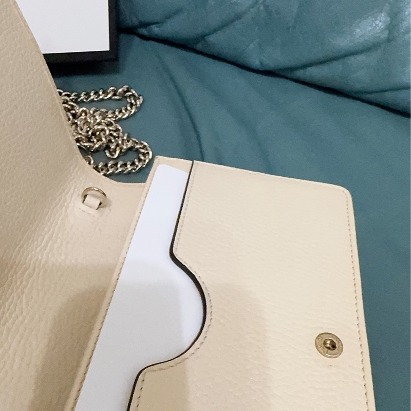 Gucci soho米白色WOC包-35