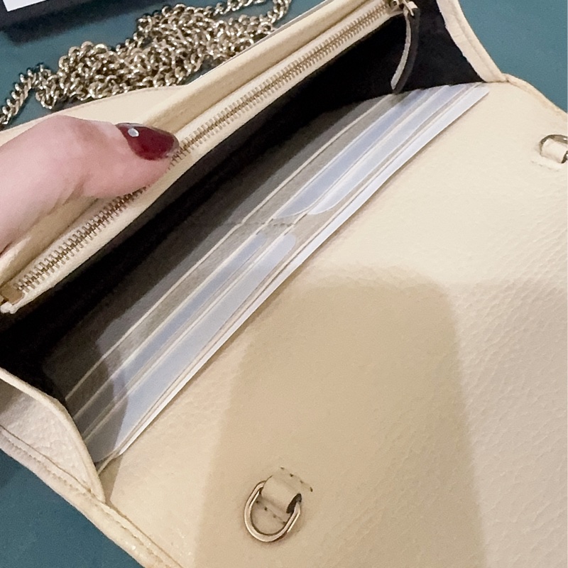 Gucci soho米白色WOC包-40