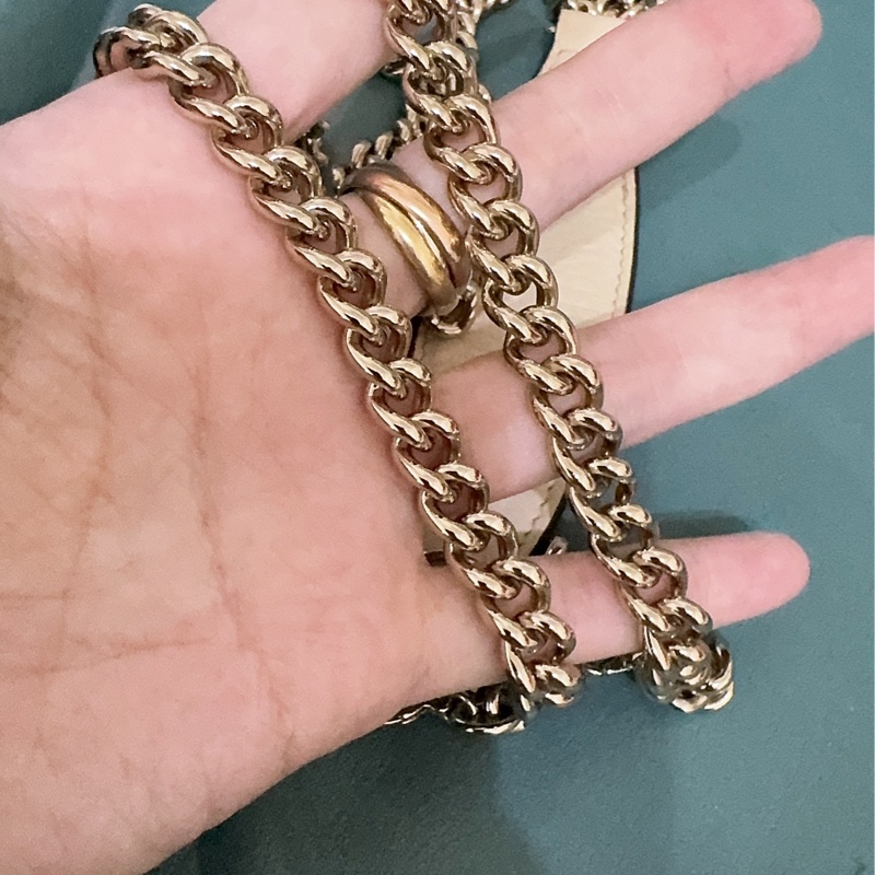 Gucci soho米白色WOC包-43