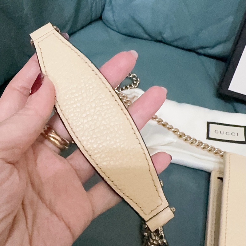Gucci soho米白色WOC包-58