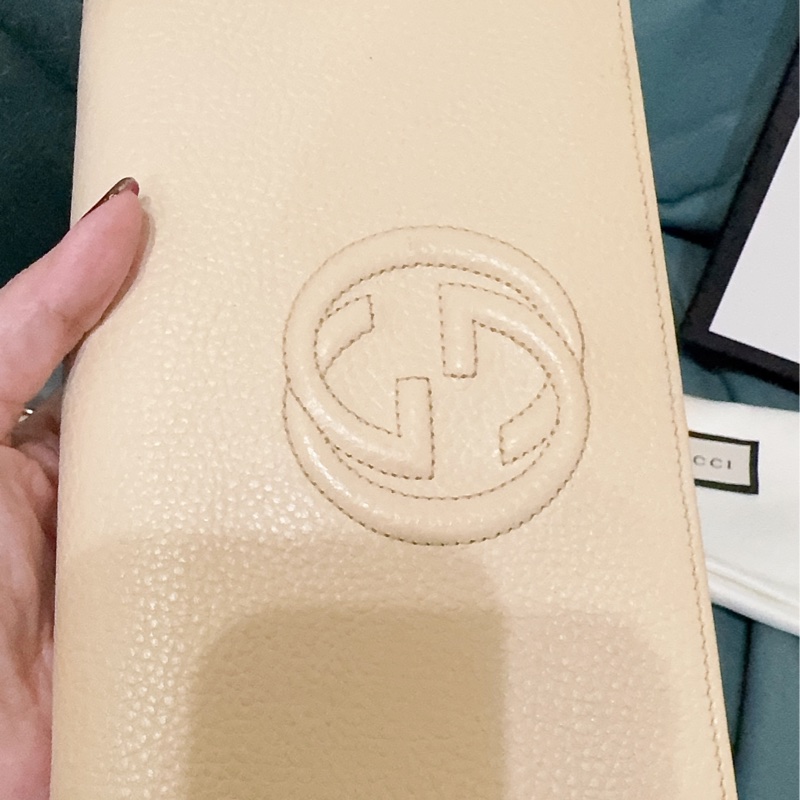Gucci soho米白色WOC包-60