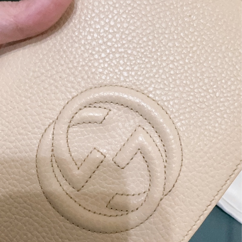 Gucci soho米白色WOC包-63