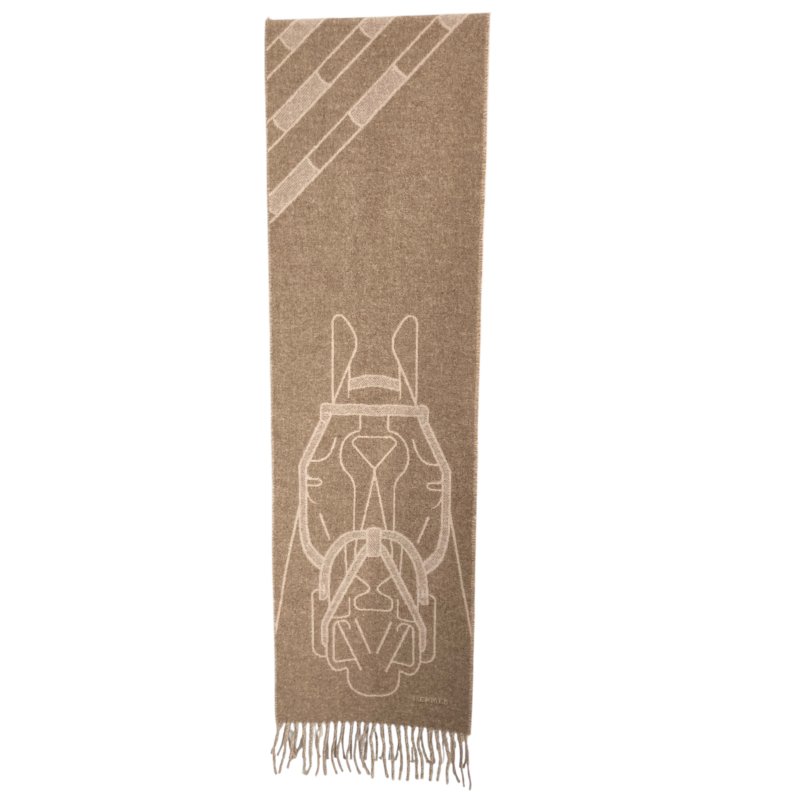 HERMES 愛馬仕 圍巾 喀什米爾-1