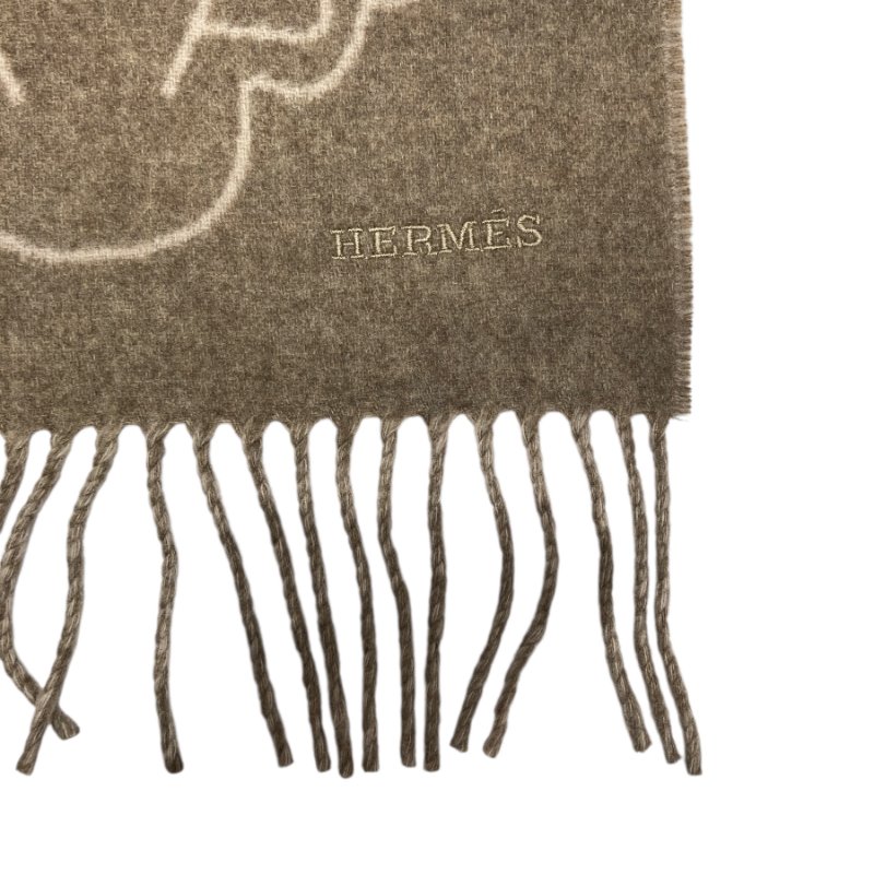 HERMES 愛馬仕 圍巾 喀什米爾-4