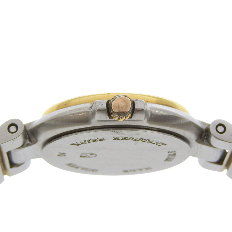 登喜路女士不鏽鋼石英錶,指針式顯示,白色錶盤-6