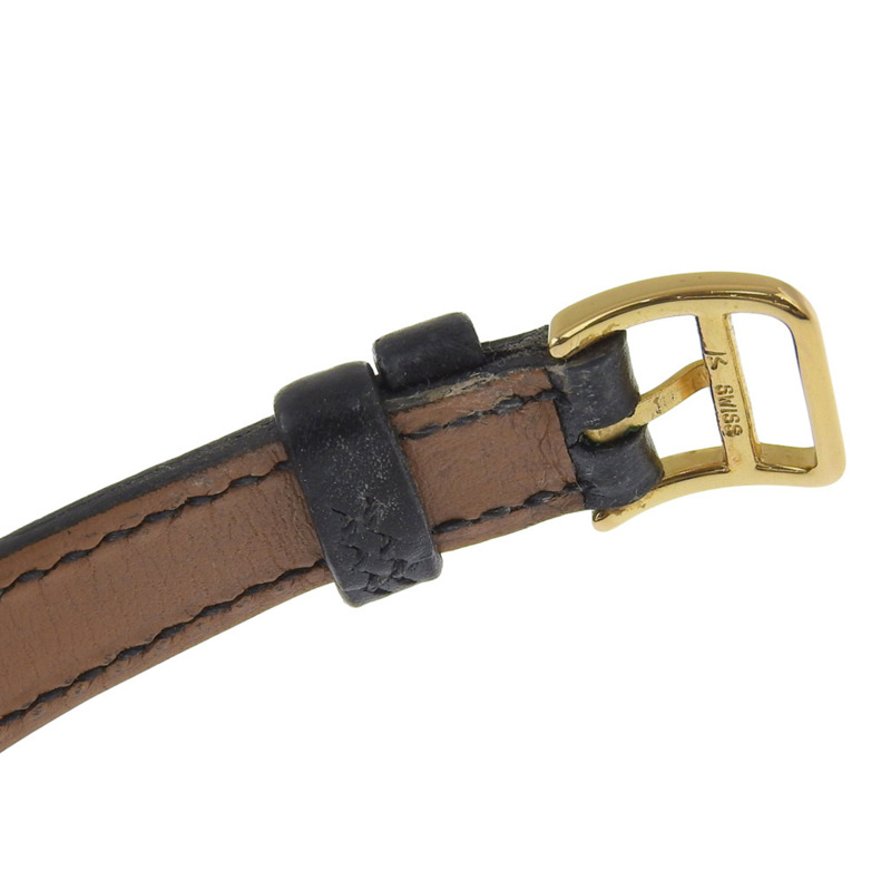 愛馬仕 Arceau 女士腕錶,不鏽鋼和皮革錶殼,石英機芯,指針式顯示,白色錶盤-5