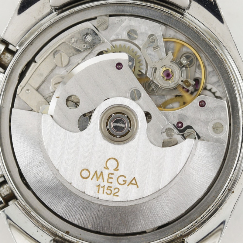 歐米茄超霸系列腕錶，1152型機芯，3513.50，不鏽鋼材質，1998年，黑色自動計時錶盤，男士款-3