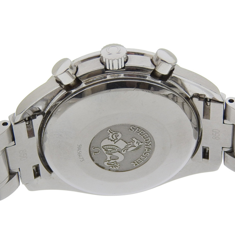 歐米茄超霸系列腕錶，1152型機芯，3513.50，不鏽鋼材質，1998年，黑色自動計時錶盤，男士款-7