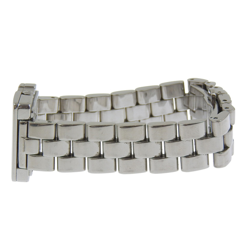 Gucci G Watch 3600L 不鏽鋼石英模擬顯示黑色錶盤女錶-3